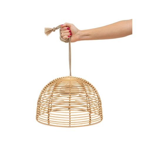 Suspension Extérieure En Rotin Avec LED Bossa Nature