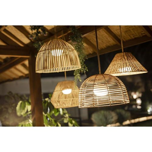 Suspension Extérieure En Rotin Avec LED Bossa Nature