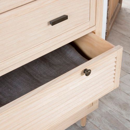 Commode En Bois Massif Naturel 100x85