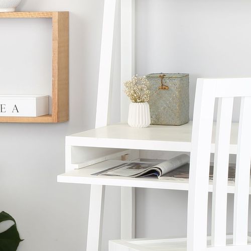 Bureau En Bois Massif Blanc 84x185