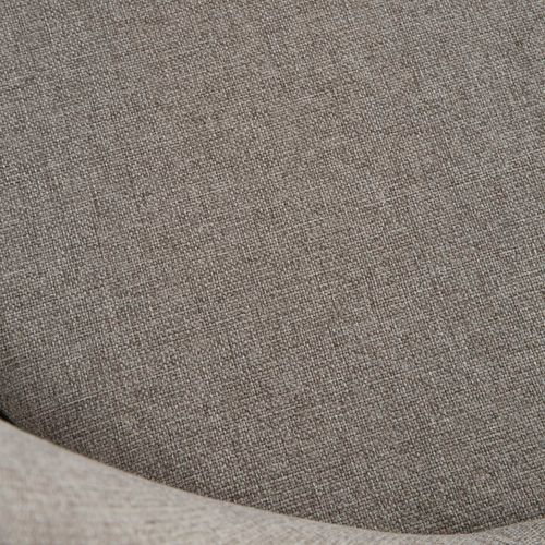 Chaise Rembourrée En Tapisserie Gris Perle (636) 48x90