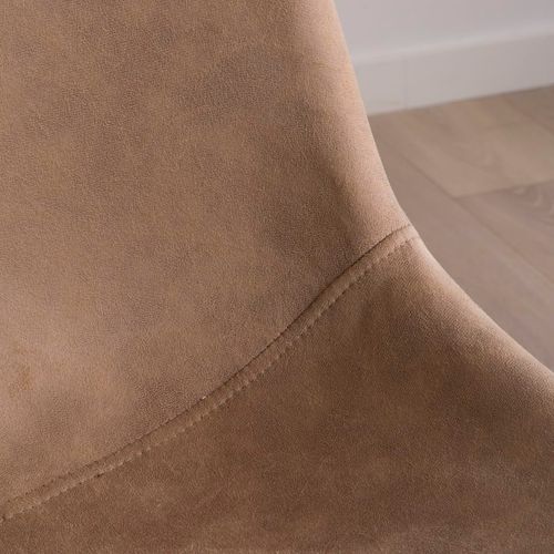 Chaise Rembourrée En Tapisserie Chameau (617) 44x87