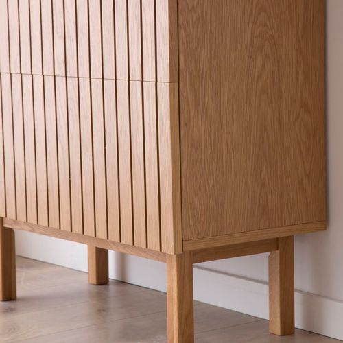 Meuble à Chaussures Effet Bois Naturel 79x92