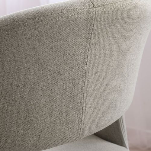 Chaise De Bureau En Tapisserie Beige (602) 60x79