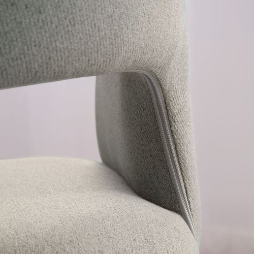 Chaise De Bureau En Tapisserie Beige (602) 60x79