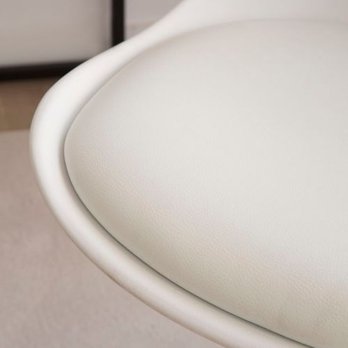 Chaise De Bureau Plastique Blanc 48x83