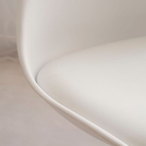 Chaise De Bureau Plastique Blanc 48x83