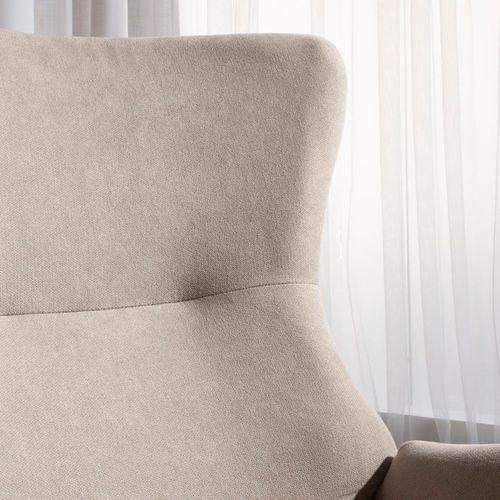 Fauteuil En Mdf Beige 92x80