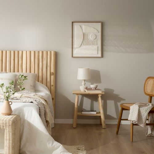 Table De Chevet En Bois Massif Naturel 50x55