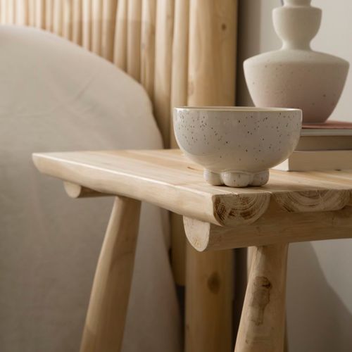 Table De Chevet En Bois Massif Naturel 50x55
