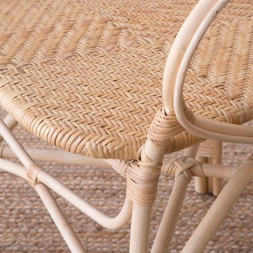 Chaise En Rotin Naturel 54x92