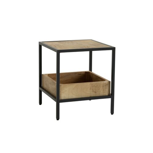 Table D'appoint En Bois Massif Naturel 45x50