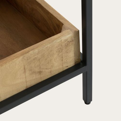 Table D'appoint En Bois Massif Naturel 45x50