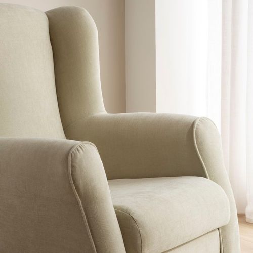 Fauteuil Effet Bois Vert 80x100