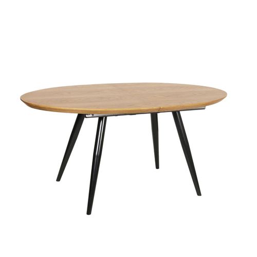 Table à Manger Extensible Effet Bois Roble Macchiato (g07) 160x76