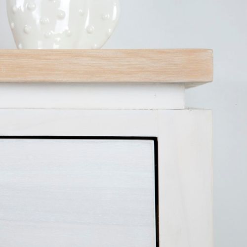 Table De Chevet En Bois Massif Naturel 43x63