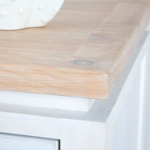 Table De Chevet En Bois Massif Naturel 43x63