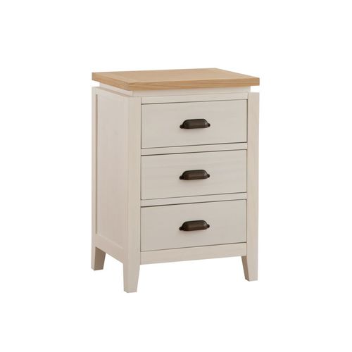 Table De Chevet En Bois Massif Naturel 43x63