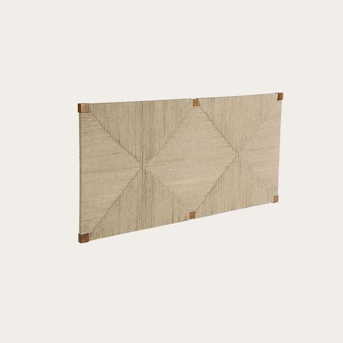 Tête De Lit En Bois Massif Noyer 162x80