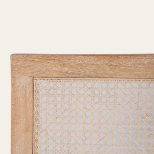 Tête De Lit En Rotin Naturel 162x80