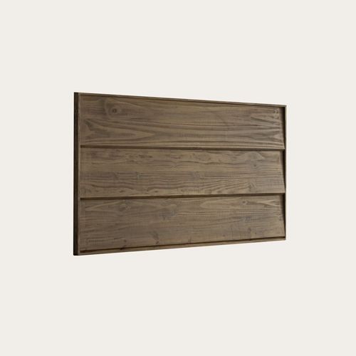 Tête De Lit En Bois Massif Nogal Moka (ae9) 160x90