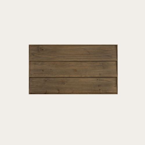 Tête De Lit En Bois Massif Nogal Moka (ae9) 160x90