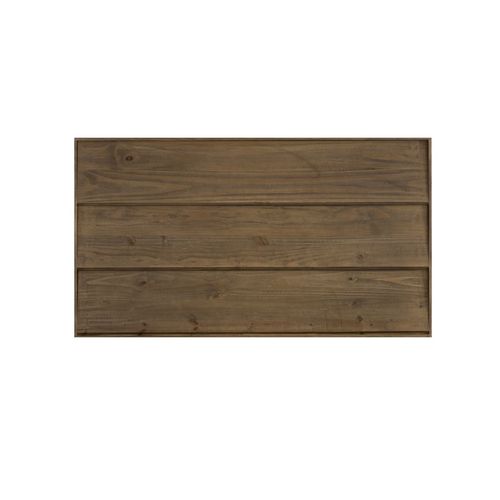 Tête De Lit En Bois Massif Nogal Moka (ae9) 160x90
