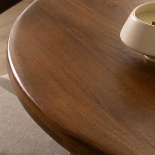 Table à Manger En Bois Massif Noyer Bourbon (g05) 120x76