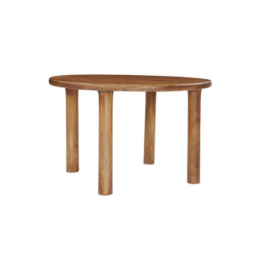 Table à Manger En Bois Massif Noyer Bourbon (g05) 120x76