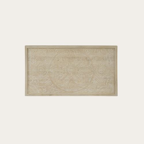 Tête De Lit En Bois Massif Naturel 160x90