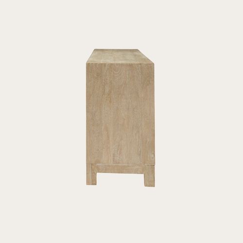 Buffet En Bois Massif Naturel 180x70