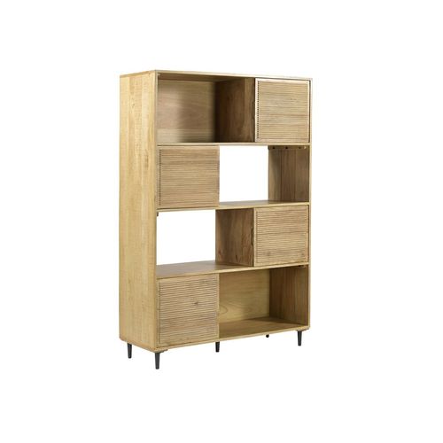 Boreal Étagère En Bois De Manguier Massif Et Métal