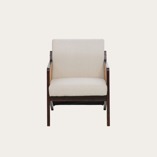 Fauteuil En Bois Massif Noyer 64x84