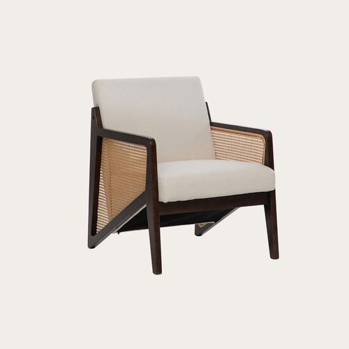 Fauteuil En Bois Massif Noyer 64x84