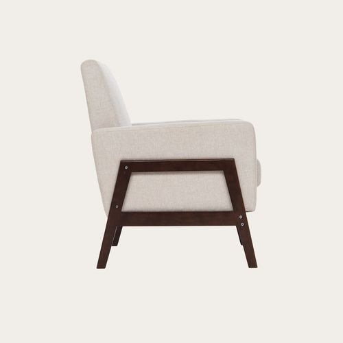 Fauteuil En Bois Massif Noyer 75x85