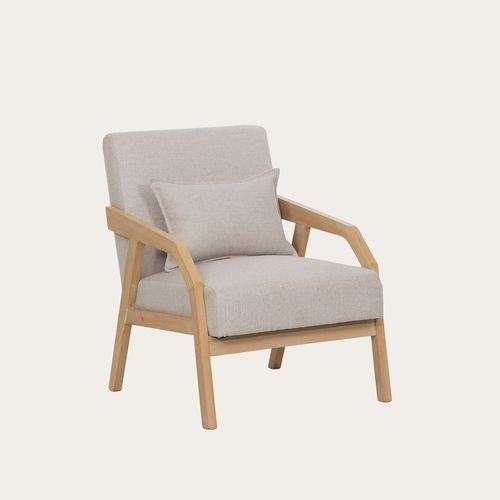 Fauteuil En Bois Massif Naturel 64x84