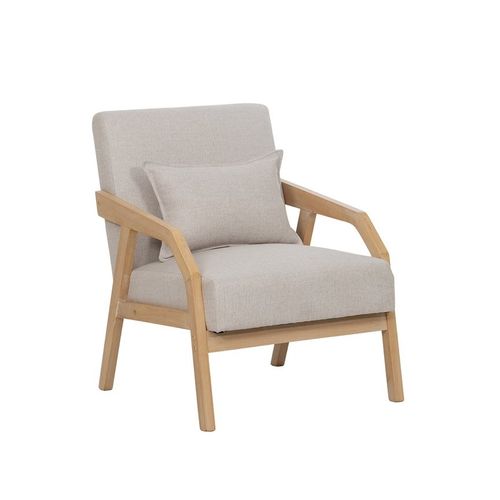 Fauteuil En Bois Massif Naturel 64x84