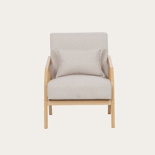 Fauteuil En Bois Massif Naturel 64x84