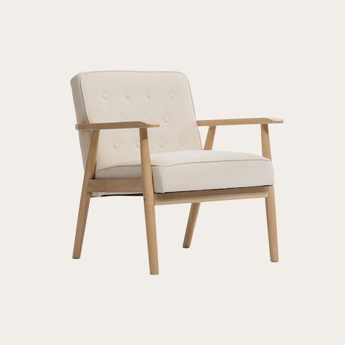 Fauteuil En Bois Massif Naturel 65x76