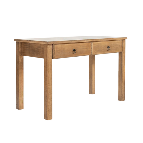 Bureau En Bois Massif Nogal 120x77