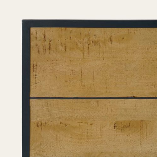 Tête De Lit En Bois De Mangue Natural Bahamas Brossé 162x102