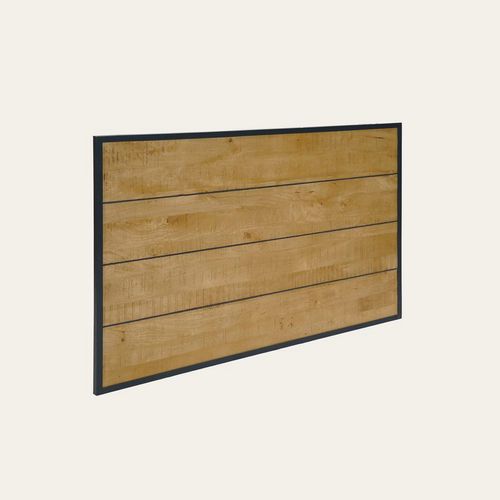 Tête De Lit En Bois De Mangue Natural Bahamas Brossé 162x102