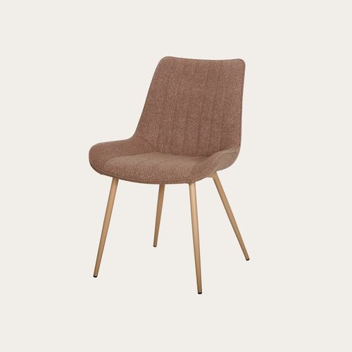 Chaise Rembourrée Tapissé Taupe 55x85