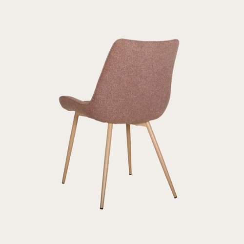 Chaise Rembourrée Tapissé Taupe 55x85