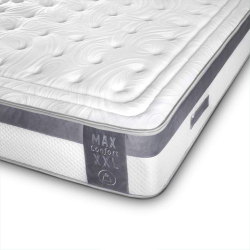 Matelas Mousse 180x200 Cm Max Confort - Épaisseur +/- 28 Cm - Accueil Mémoire De Forme - Mi-ferme