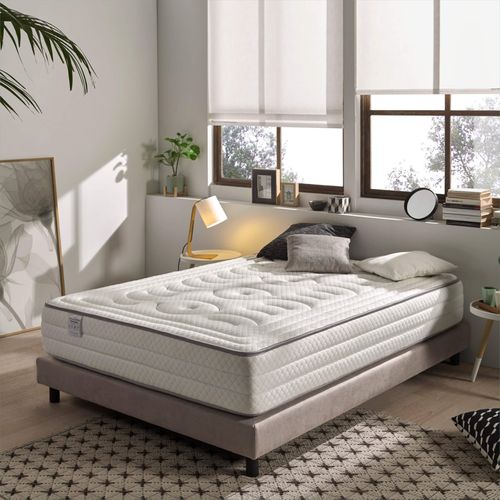 Matelas Mousse 180x200 Cm - CLASSIC - Accueil Mémoire De Forme - Épaisseur 28 Cm - Face Hiver/été