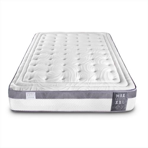 Matelas Mousse 80x190 Cm Max Confort - Épaisseur +/- 28 Cm - Accueil Mémoire De Forme - Mi-ferme