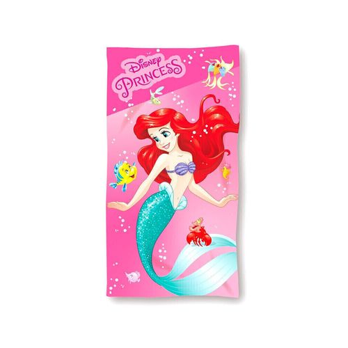 Serviette De Plage - Ariel La Petite Sirène - 70 X 140 Cm