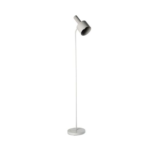 Lampe Sur Pied En Métal Gris 22x140cm