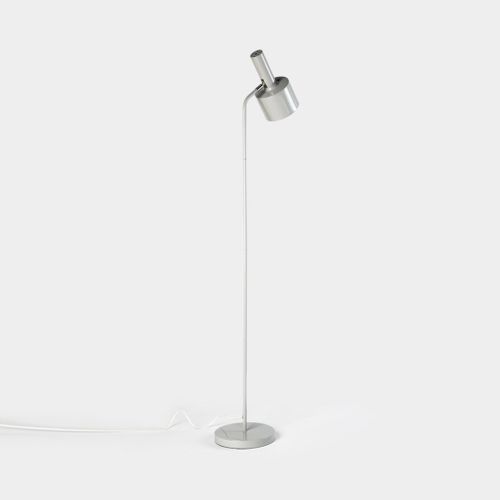 Lampe Sur Pied En Métal Gris 22x140cm